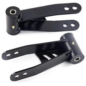 1-1.5" Rear Drop Shackles Kit Lowering Level Part For 2019-2026 Chevy Silverado 1500