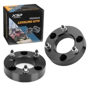 2" Front Leveling Lift Kits Aircraft Billet Strut Spacers For 2004-2026 Ford F150 2WD/4WD