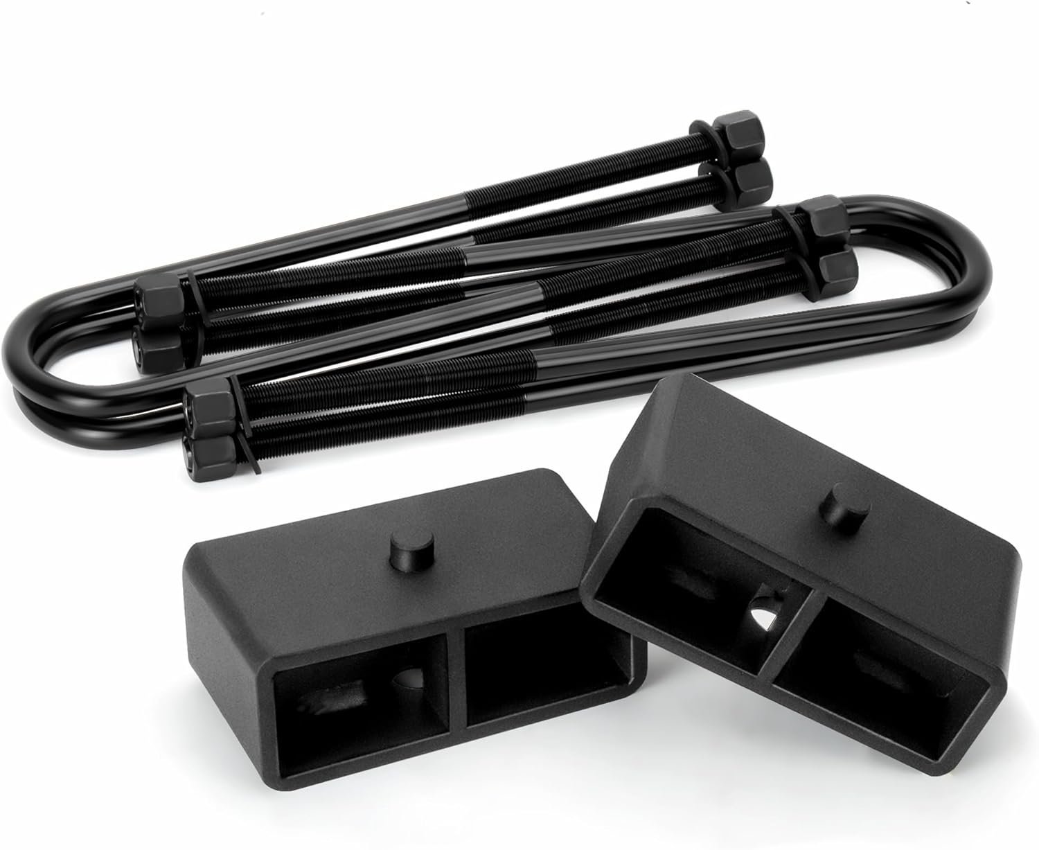 2" Rear Lift Kits For 2011-2026 Ford F250 F350 Super Duty With Leaf Spring Ubolts and Block