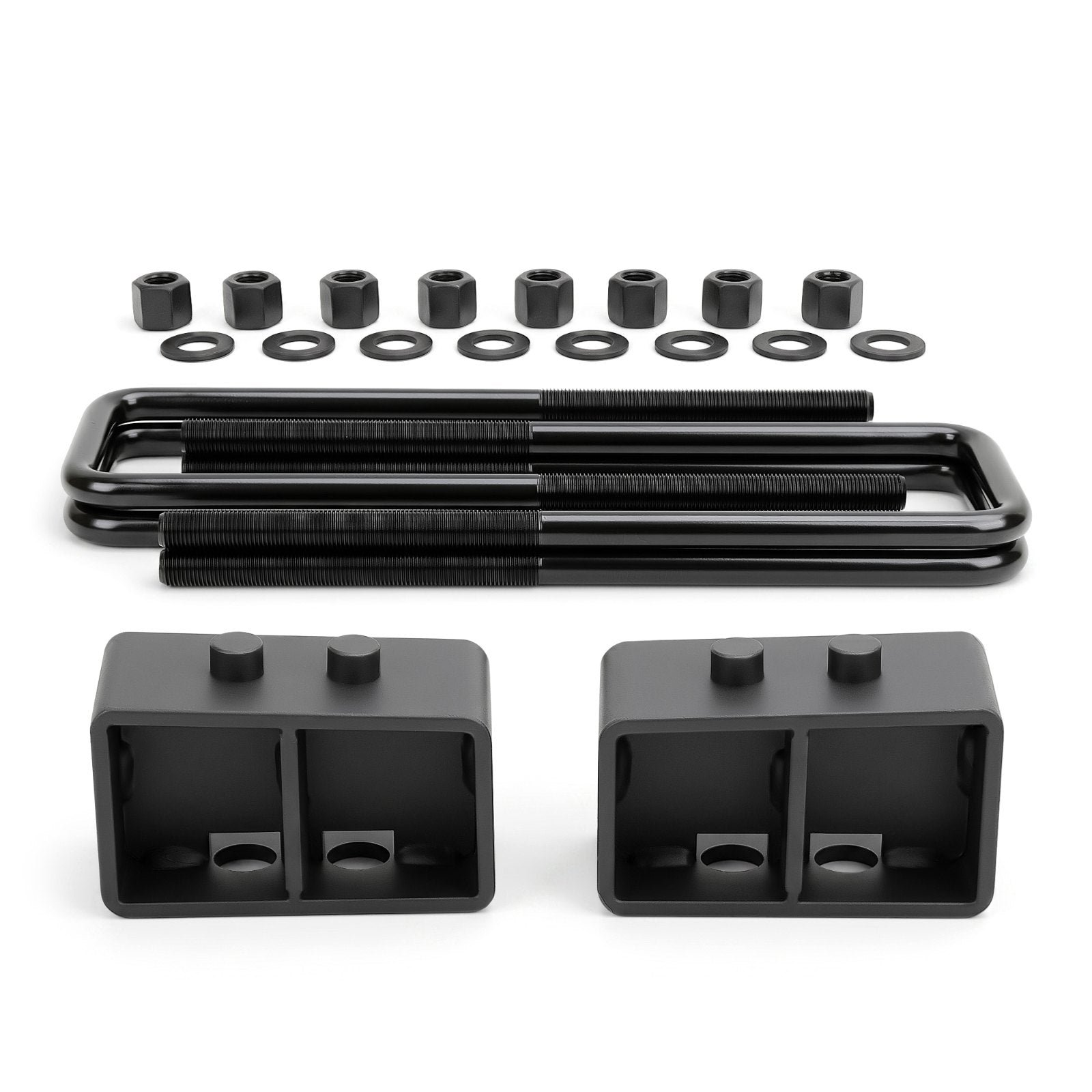 3 Inch Rear Lift Kits With Ubolts Block For 2004-2020 Ford F150 2WD/4WD